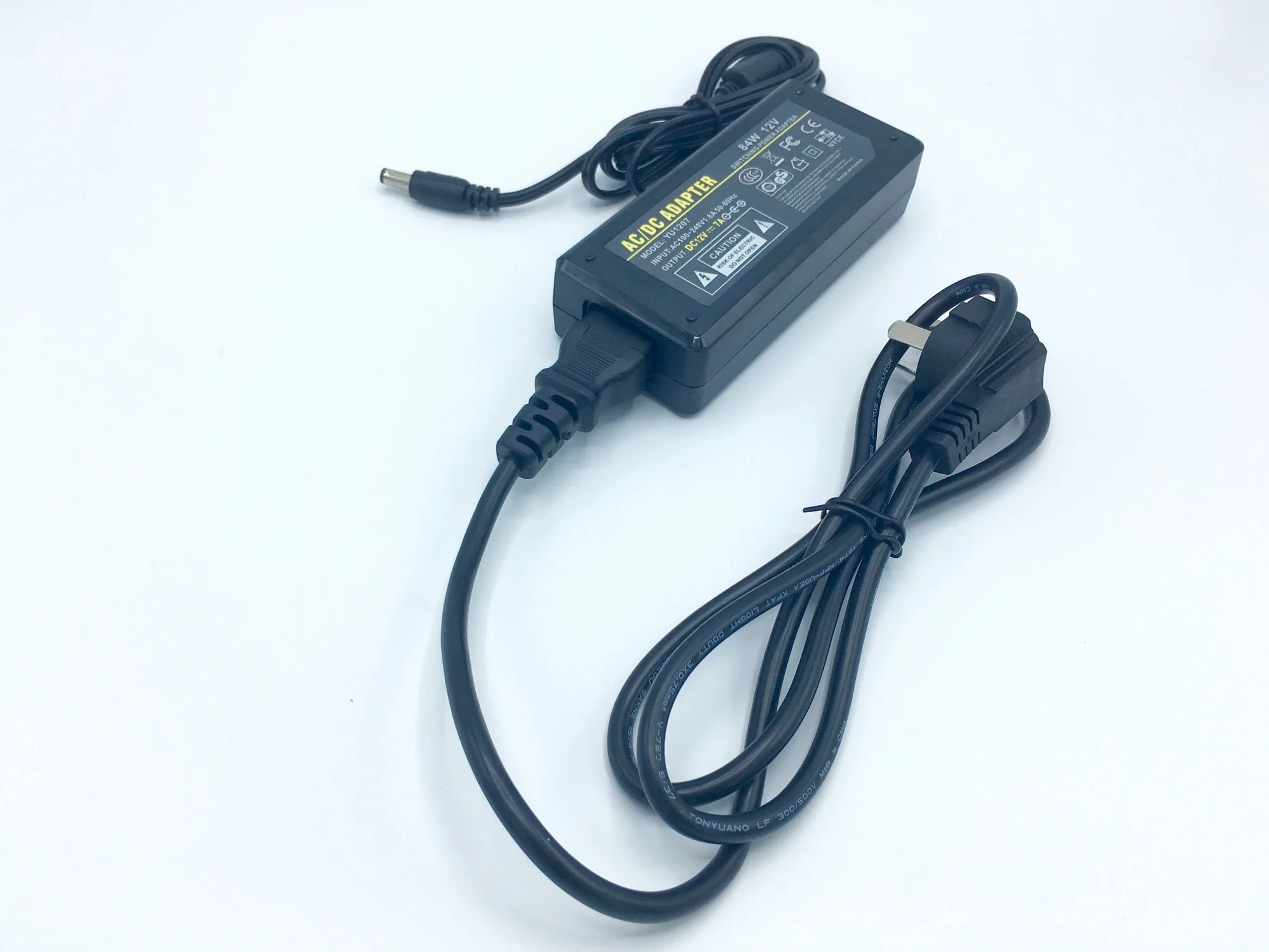 Adapter 12VDC 7A 5.5 mm. x 2.5 mm. รุ่น YU1207 - Image 4