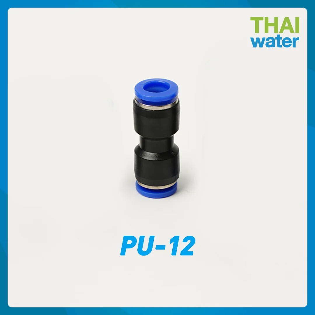 PU-12 ข้อต่อลม ข้อต่อตรง ขนาด 12 mm - Image 2
