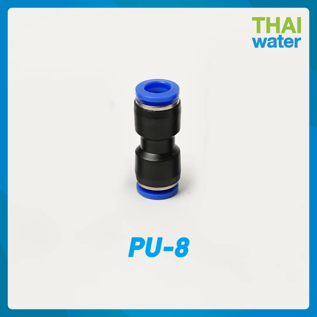 PU-8 ข้อต่อลม ข้อต่อตรง ขนาด 8 mm - Image 2